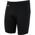 Bermuda Masculina Olympikus Corre com Bolso PRETO/PRATA