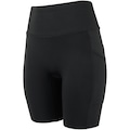 Bermuda Feminina Olympikus Corre com Bolso PRETO/PRATA