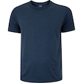 Camiseta Masculina Oxer Manga Curta Recorte Refletivo Respirável AZUL
