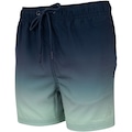 Bermuda Infantil Oxer Swim Estampada VERDE CLA/AZUL