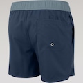 Bermuda Masculina Oxer Swim Liso Contraste AZUL ESCURO