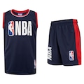 Kit de Uniforme Infantil Braziline NBA Camiseta + Calção AZUL ESCURO