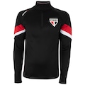 Blusão do São Paulo Masculino Jogador Dry PRETO