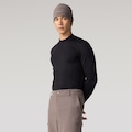 Camiseta Masculina Nord Manga Longa Segunda Pele PRETO
