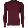 Camiseta Masculina Nord Manga Longa Segunda Pele Skin VINHO