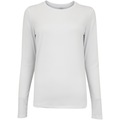 Camiseta Oxer Manga Longa Regulação Térmica Feminina BRANCO
