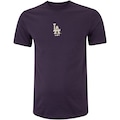 Opção de cor ROXO de Camiseta dos Los Angeles Dodgers New Era MLB Masculina