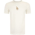 Camiseta dos Los Angeles Dodgers New Era MLB Masculina OFF WHITE