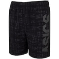 Bermuda ASICS Plano Infantil PRETO/CINZA ESC