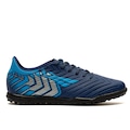 Chuteira Society Adulto Penalty Matis Y3 AZUL/PRATA