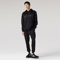 Conjunto de Agasalho Masculino ASICS Interlock Fechado PRETO