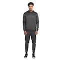 Conjunto de Agasalho Masculino ASICS Interlock Fechado CINZA ESCURO