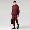 Conjunto de Agasalho Masculino ASICS Interlock Fechado VINHO
