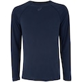 Camiseta ASICS Manga Longa Modal Masculina AZUL ESCURO