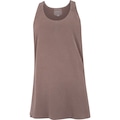 Camiseta Regata Feminina ASICS Kabuki Casual Modal MARROM