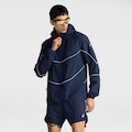 Bermuda Masculina ASICS 5 Pinstripe 2 em 1 Bolso Interno AZUL ESCURO