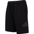 Bermuda Juvenil adidas Fleece Badge of Sport PRETO