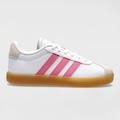Opção de cor BRANCO/ROSA de Tênis adidas VL Court 3.0 K Júnior
