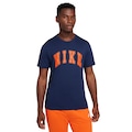 Camiseta Nike Manga Curta Sportswear Tee Club AZUL ESCURO