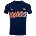 Camiseta do CR7 Nike Juvenil Dri-Fit AZUL ESCURO