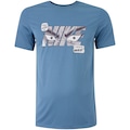 Camiseta Masculina Nike Manga Curta Dri-Fit Rlgd Iy AZUL CLARO
