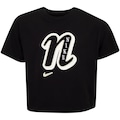 Camiseta Infantil Nike Sportswear Graphic S PRETO