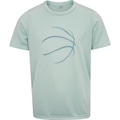 Camiseta Infantil Oxer Manga Curta Treino Estampada VERDE CLARO