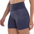 Bermuda Feminina Fila Future Sports Pinstripes Flow AZUL ESCURO