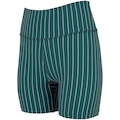 Bermuda Feminina Fila Future Sports Pinstripes Flow VERDE ESCURO