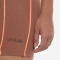 Bermuda Feminina Fila Keep Sports LARANJA/MARROM CLA