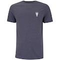 Camiseta UEFA Champions Masculina Casual AZUL ESC MESCLA