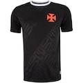 Camiseta do Vasco da Gama Masculina Dry PRETO
