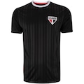 Camiseta do São Paulo Masculina Dry PRETO
