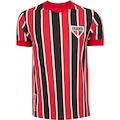 Camiseta do São Paulo Retrô Masculina VERMELHO/PRETO