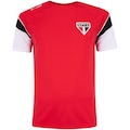 Camiseta do São Paulo Dry Masculina VERMELHO