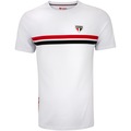 Camiseta do São Paulo Masculina Manga Curta BRANCO