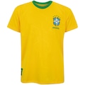 Camiseta do Brasil CBF Infantil Dry AMARELO