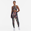 Calça Legging Feminina Farm Recorte Voo Pássaros Cós Médio Média Compressão AZUL ESC/ROSA