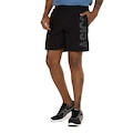 Bermuda Masculina ASICS Logo Estourado PRETO