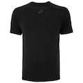 Camiseta Masculina ASICS Manga Curta Soft Casual PRETO