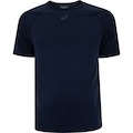 Opção de cor AZUL ESCURO de Camiseta Masculina ASICS Manga Curta Soft Casual