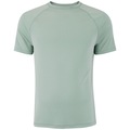 Camiseta Masculina ASICS Manga Curta Soft Casual VERDE CLARO