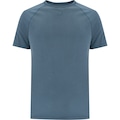 Camiseta Masculina ASICS Manga Curta Soft Casual PETROLEO