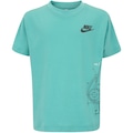 Camiseta Infantil Nike Manga Curta Future Utility Fa24 VERDE