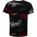Camiseta Infantil Nike Jordan Manga Curta Paintend Flight PRETO