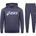 Conjunto de Agasalho Infantil ASICS Interlock ROXO ESC/ROXO CLA