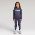 Conjunto de Agasalho Infantil ASICS Interlock ROXO ESC/ROXO CLA