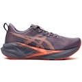 Tênis ASICS Novablast 5 Feminino ROXO/LARANJA