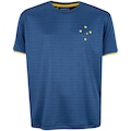 Camiseta do Cruzeiro Artilheiro Braziline Juvenil AZUL ESCURO