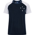 Camiseta do Cruzeiro Braziline Feminina Honra AZUL ESC MESCLA
